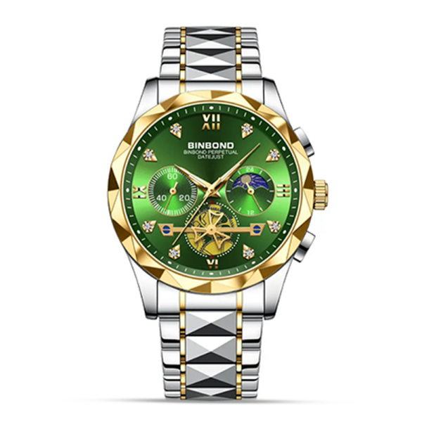 binbond b1236 green dial